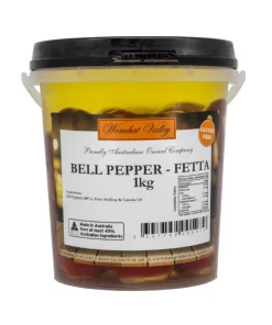 WOMBAT VALLEY BELL PEPPER – FETTA 1KG