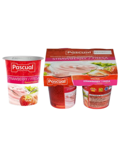 Pascual Flavored Yogurt Strawberry (4pcs) 125g
