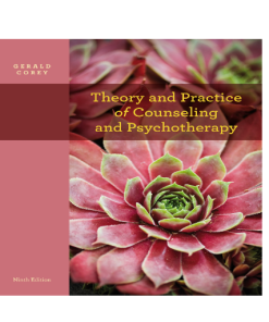 Theory and Practice of Counseling and Psychotherapy