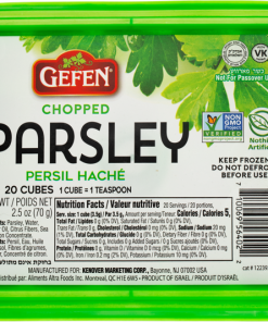 Cubes Parsley 2.5Oz Gefen (D)
