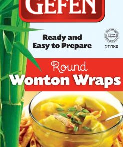 Wraps Wonton Round 12Oz Gefen
