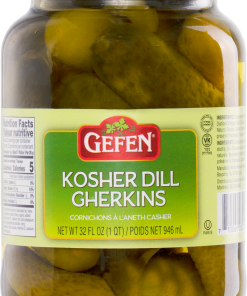 Gherkins Dill 32Oz Gefen