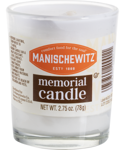 Candles Tumblers Glass 24Ct Mani (P)