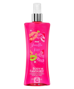 Body Fantasy Pink Vanilla Kiss Splash Mist Sg 236ml