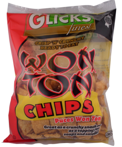 Wonton Chips 10Oz Glicks