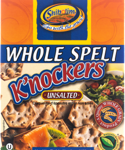 Knockers Spelt Unsalted 6Oz Shibolim