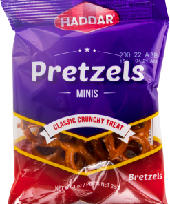 Pretzels Mini 1 Oz Haddar (72)