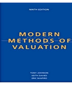 Modern Methods of Valuation