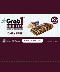 Protein Bar Chocolate Oat 20Ct 1.75Oz Grab1