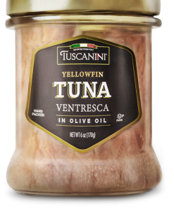 Tuna Ventresca In Olive Oil Tall Jar 6Oz Tuscanini (P)