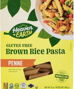 Pasta Brown Rice Penne 12Oz H&E