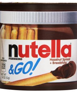 Nutella & Go Hazelnut Spread & Malted Bread Sticks, 52gm