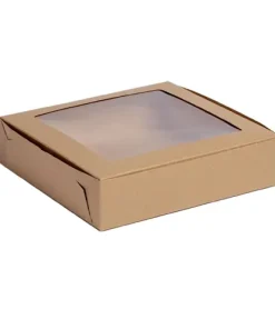Kraft Cake Box Window 8x8x2