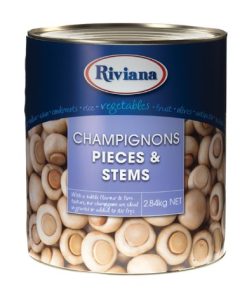RIVIANA CHAMPIGNONS PIECES & STEMS 2.84KG