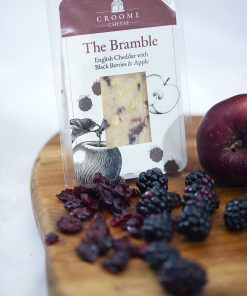 Croome The Bramble Mature Cheddar with Black Berries, Cranberries & Apples – 150g (6)