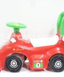 (Disnep Frixan) Four Wheeled Baby Fantasy Car Color: Red and Green