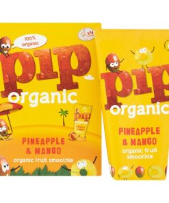 Pip Organic Pineapple & Mango Smoothie 180ml x 4