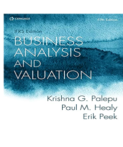 Business Analysis and Valuation IFRS 3rd Edition