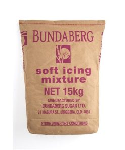 BUNDABERG SOFT ICING SUGAR 15KG
