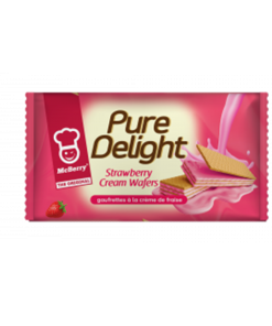 Mcberry PURE DELIGHT STRAWBERRY CREAM WAFER 42G