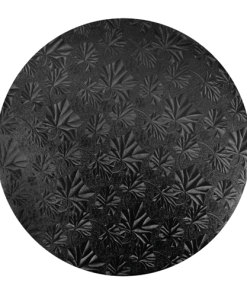 14 Inch Thick Black Round Cake Board