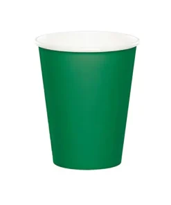 Dark Green Cup Small Pack of 20