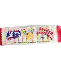 Darrys Strawberry Twist Mallow 180g