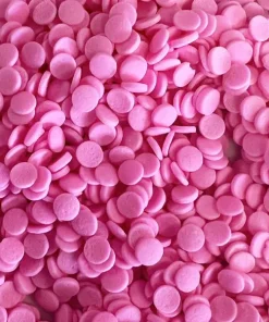 Pink Round Confetti