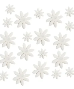 Large & Small White Daisies Pack of 20