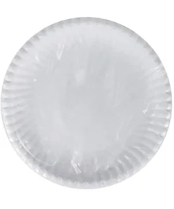 White Paper Plates 230mm Pack of 50