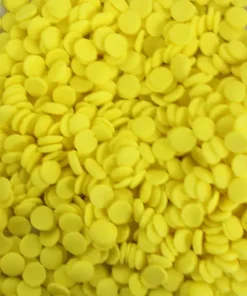 Yellow Round Confetti