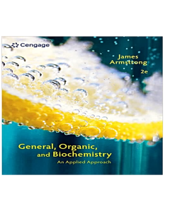 General, Organic, and Biochemistry: An Applied Approach, 2nd Edition