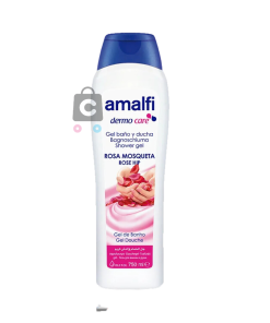 Amalfi Shower Gel Wild Rose 750ml