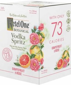 KETEL BOTANICAL GRAPEFRUIT & ROSE 4PK