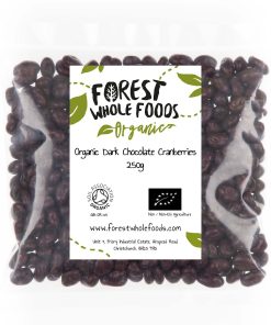 Organic Dark Chocolate Cranberries