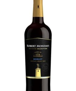 ROBERT MONDAVI MERLOT-RUM BARREL
